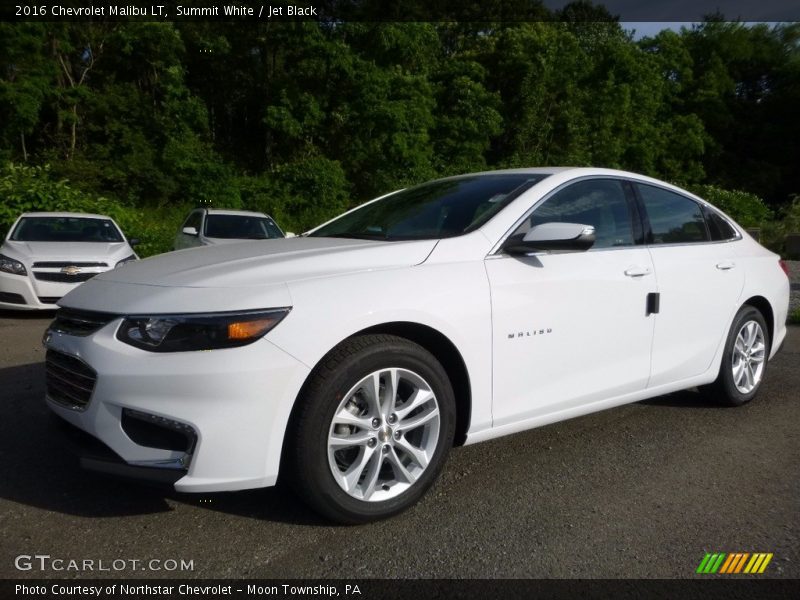 Summit White / Jet Black 2016 Chevrolet Malibu LT