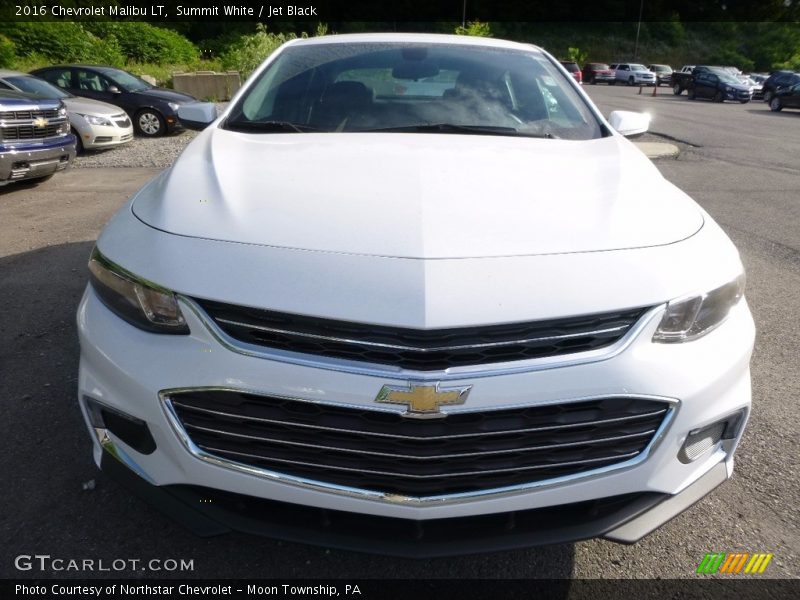 Summit White / Jet Black 2016 Chevrolet Malibu LT