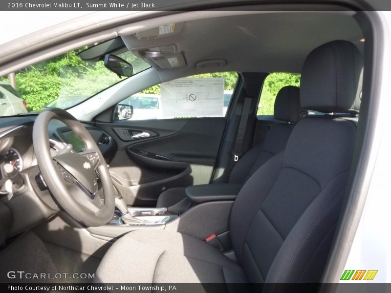 Summit White / Jet Black 2016 Chevrolet Malibu LT
