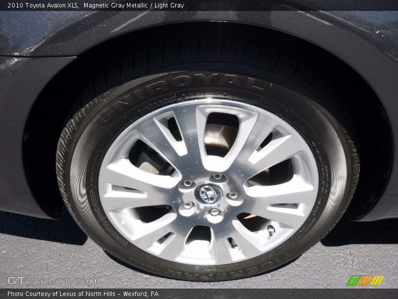 Magnetic Gray Metallic / Light Gray 2010 Toyota Avalon XLS