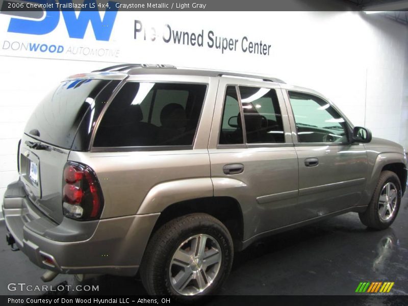 Graystone Metallic / Light Gray 2006 Chevrolet TrailBlazer LS 4x4