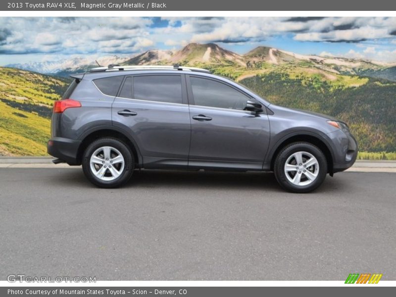 Magnetic Gray Metallic / Black 2013 Toyota RAV4 XLE