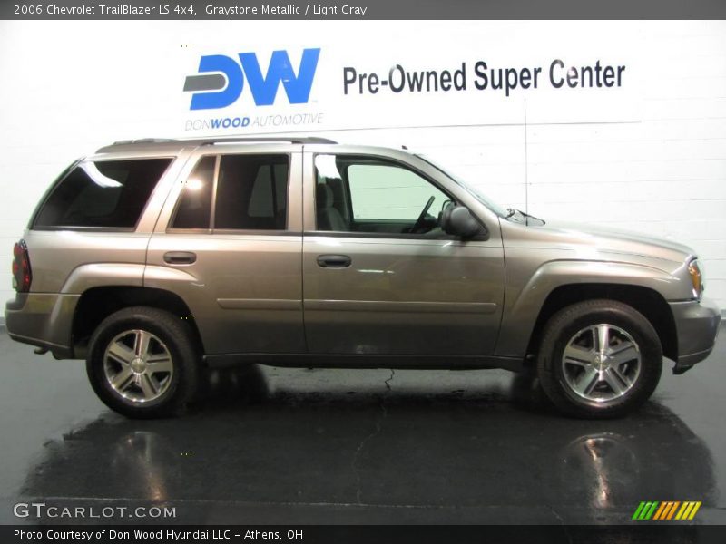 Graystone Metallic / Light Gray 2006 Chevrolet TrailBlazer LS 4x4
