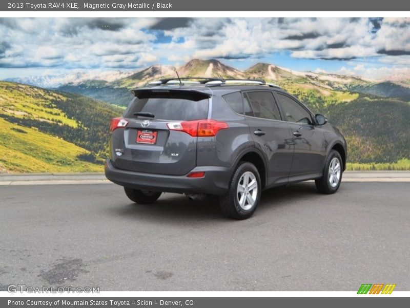 Magnetic Gray Metallic / Black 2013 Toyota RAV4 XLE