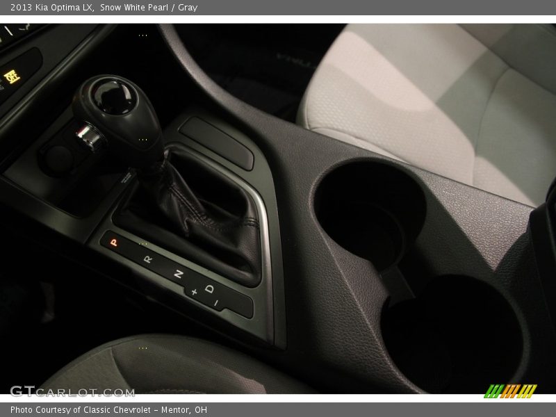 Snow White Pearl / Gray 2013 Kia Optima LX