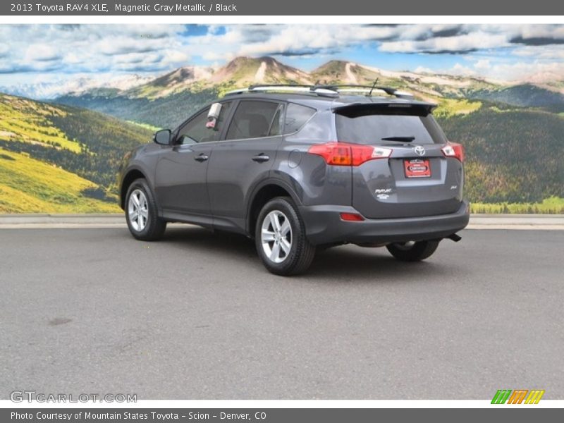 Magnetic Gray Metallic / Black 2013 Toyota RAV4 XLE