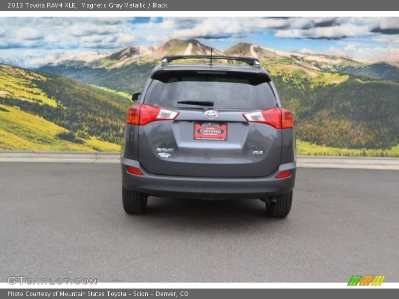 Magnetic Gray Metallic / Black 2013 Toyota RAV4 XLE