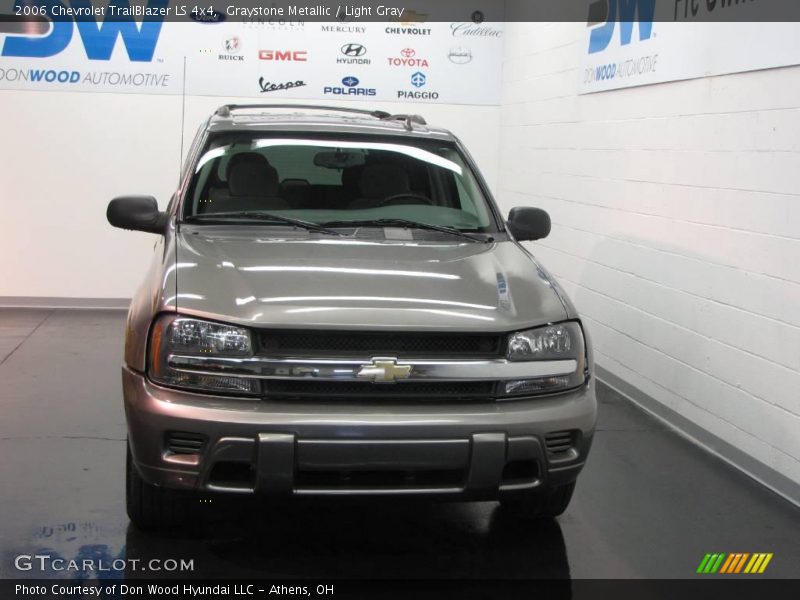 Graystone Metallic / Light Gray 2006 Chevrolet TrailBlazer LS 4x4