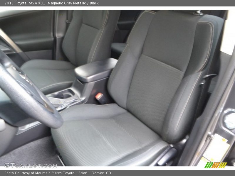 Magnetic Gray Metallic / Black 2013 Toyota RAV4 XLE