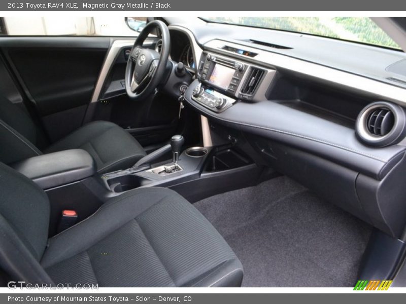 Magnetic Gray Metallic / Black 2013 Toyota RAV4 XLE