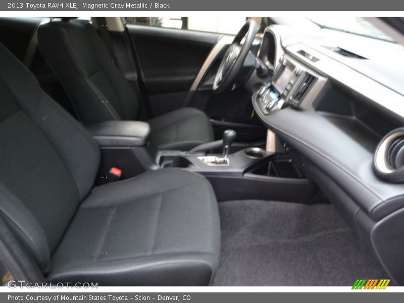 Magnetic Gray Metallic / Black 2013 Toyota RAV4 XLE