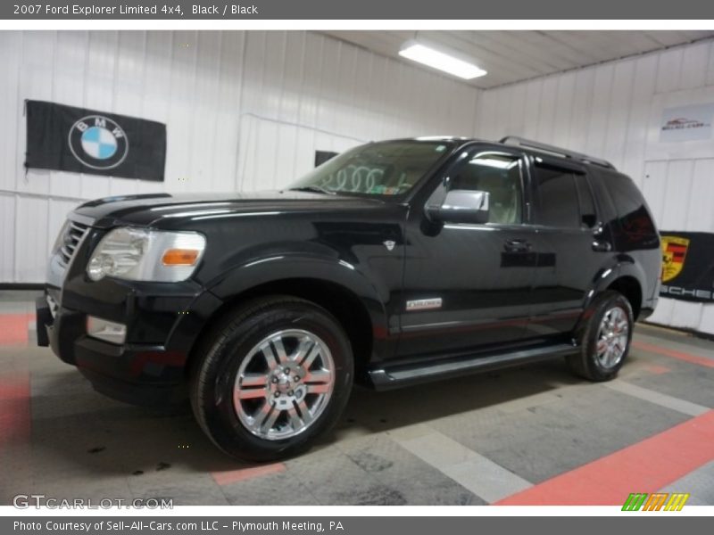 Black / Black 2007 Ford Explorer Limited 4x4