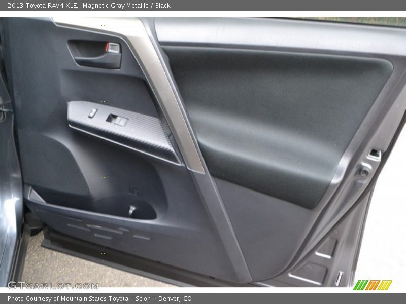 Magnetic Gray Metallic / Black 2013 Toyota RAV4 XLE