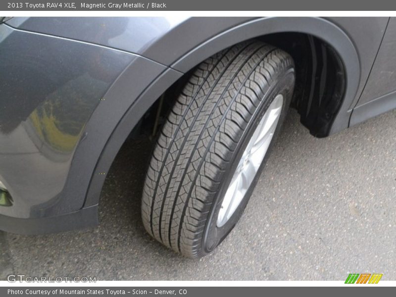 Magnetic Gray Metallic / Black 2013 Toyota RAV4 XLE