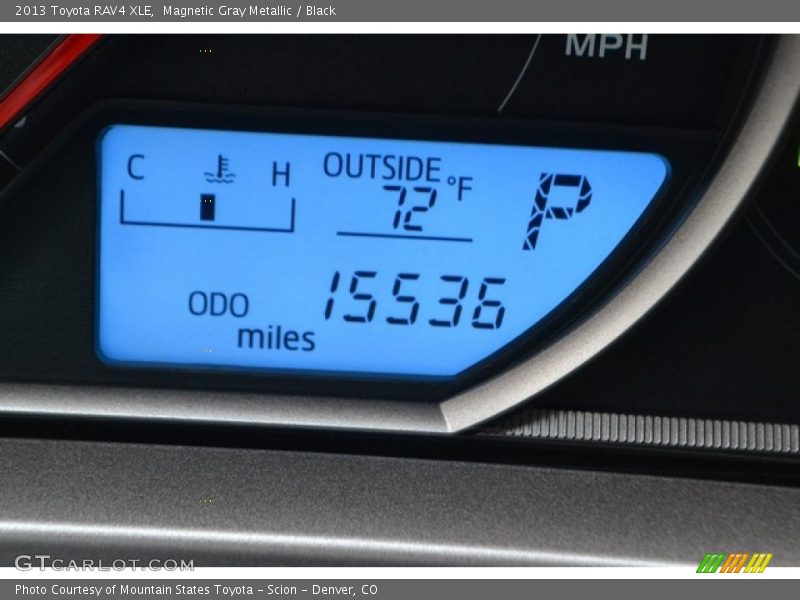 Magnetic Gray Metallic / Black 2013 Toyota RAV4 XLE