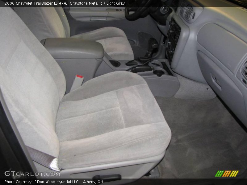 Graystone Metallic / Light Gray 2006 Chevrolet TrailBlazer LS 4x4