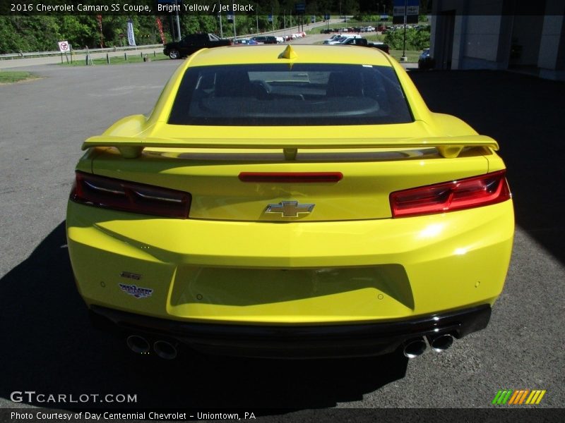 Bright Yellow / Jet Black 2016 Chevrolet Camaro SS Coupe