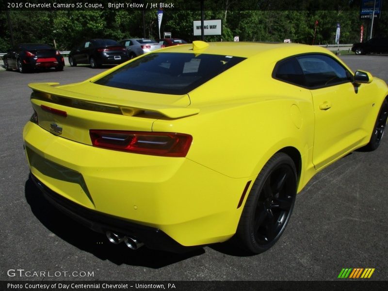 Bright Yellow / Jet Black 2016 Chevrolet Camaro SS Coupe