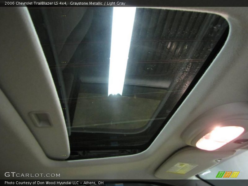 Graystone Metallic / Light Gray 2006 Chevrolet TrailBlazer LS 4x4