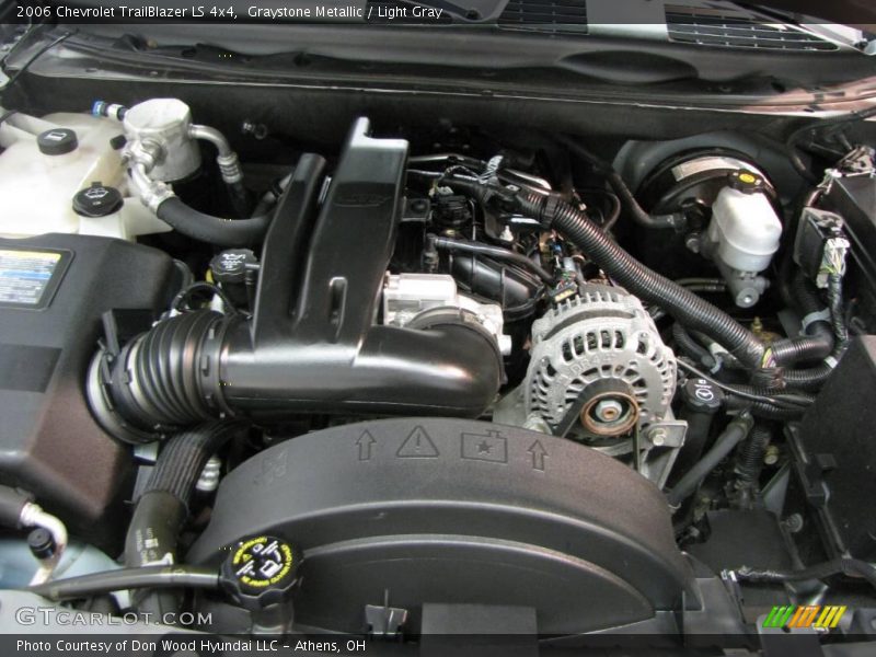 Graystone Metallic / Light Gray 2006 Chevrolet TrailBlazer LS 4x4