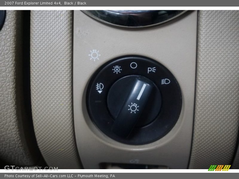 Black / Black 2007 Ford Explorer Limited 4x4
