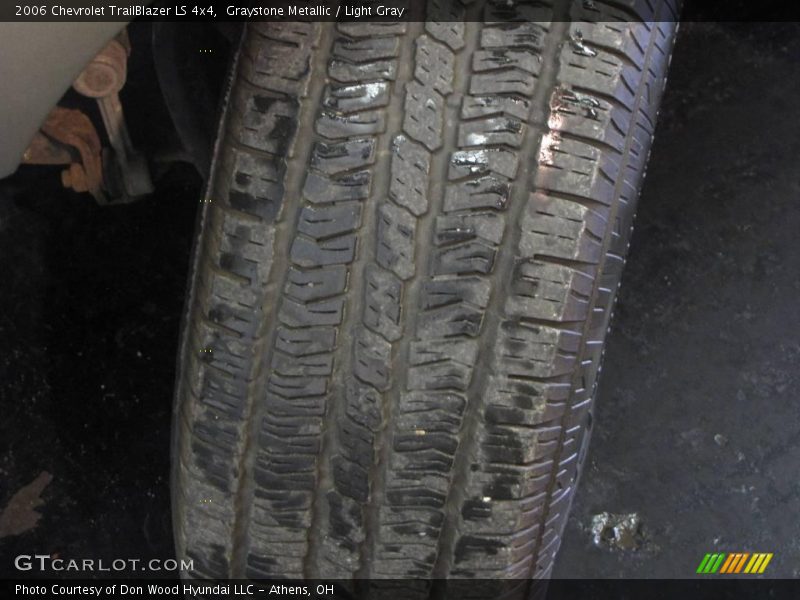 Graystone Metallic / Light Gray 2006 Chevrolet TrailBlazer LS 4x4