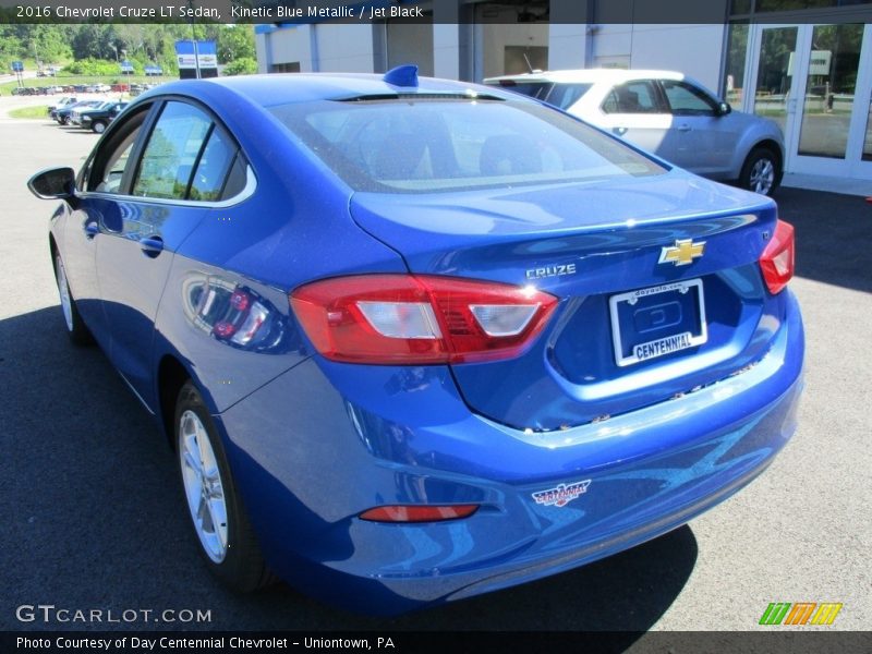 Kinetic Blue Metallic / Jet Black 2016 Chevrolet Cruze LT Sedan