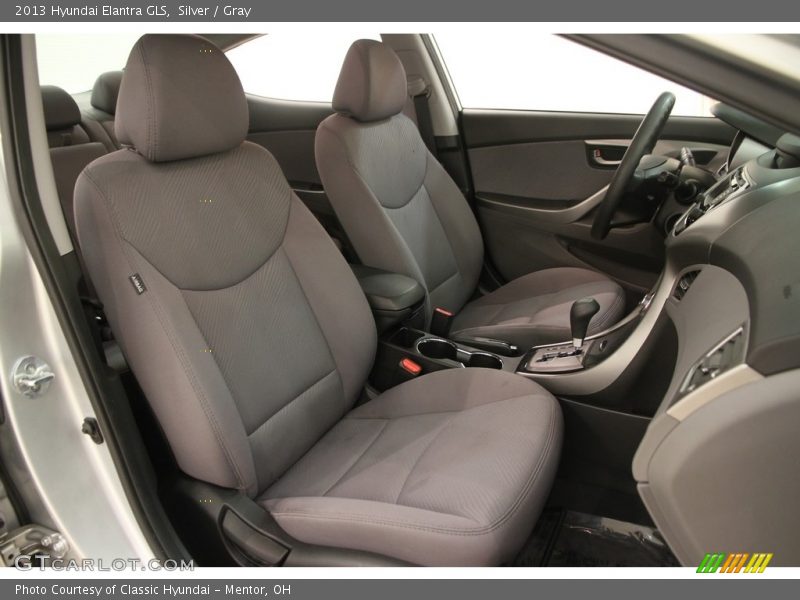 Silver / Gray 2013 Hyundai Elantra GLS