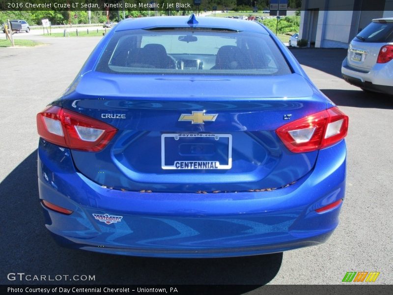 Kinetic Blue Metallic / Jet Black 2016 Chevrolet Cruze LT Sedan