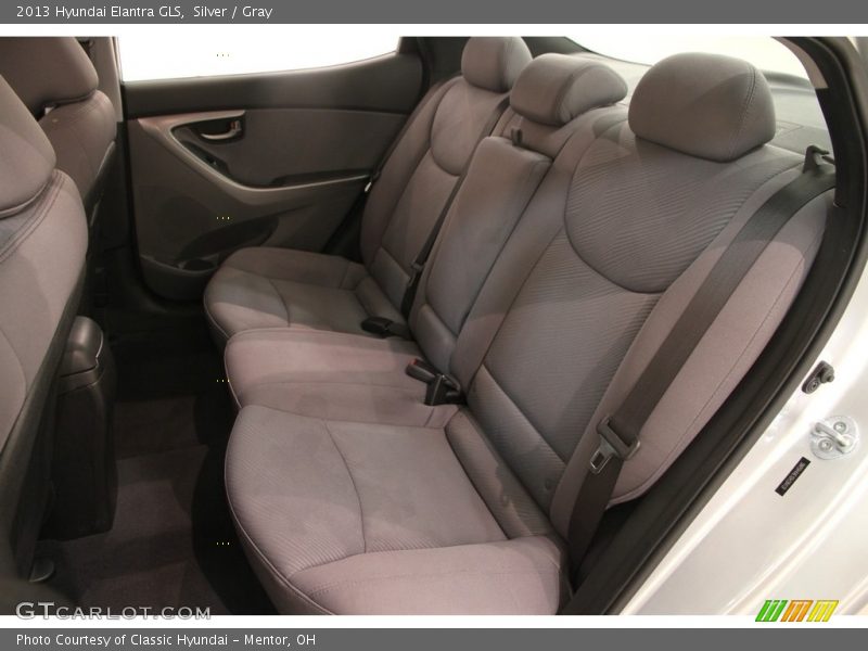 Silver / Gray 2013 Hyundai Elantra GLS