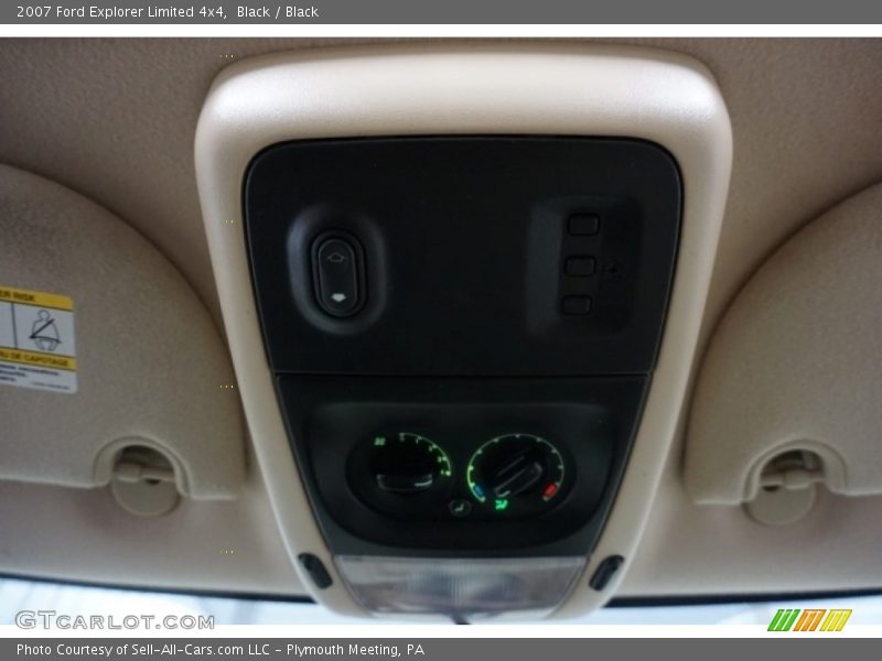 Black / Black 2007 Ford Explorer Limited 4x4
