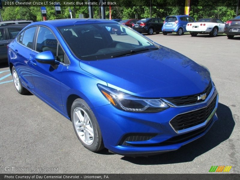 Kinetic Blue Metallic / Jet Black 2016 Chevrolet Cruze LT Sedan