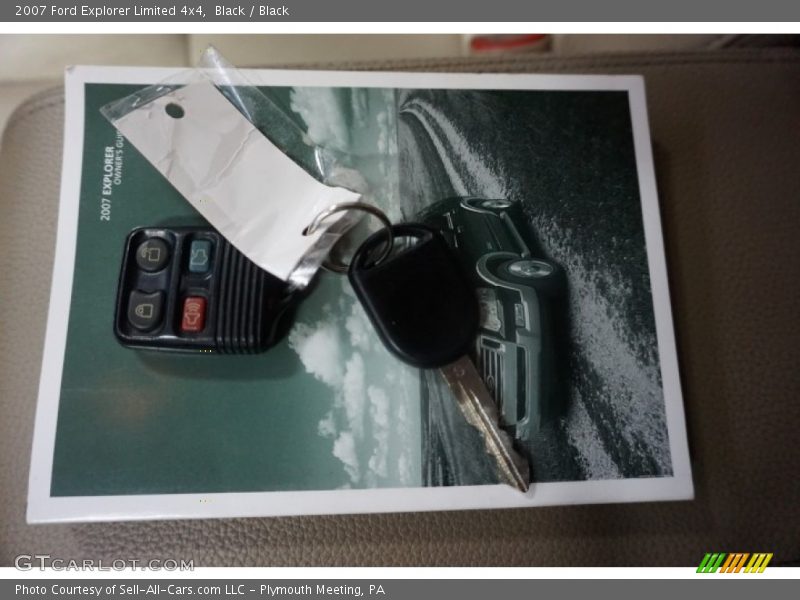 Black / Black 2007 Ford Explorer Limited 4x4