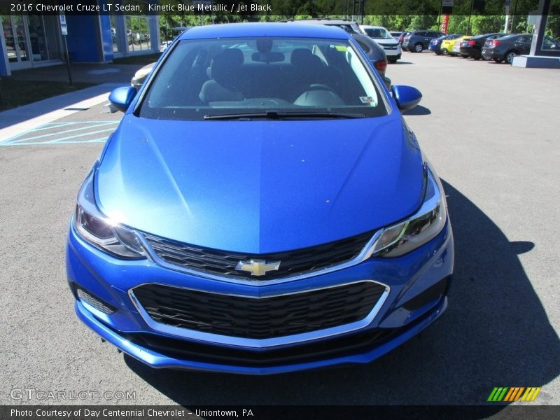 Kinetic Blue Metallic / Jet Black 2016 Chevrolet Cruze LT Sedan