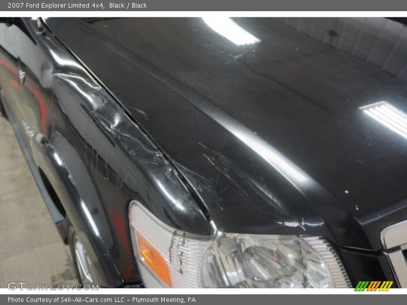 Black / Black 2007 Ford Explorer Limited 4x4