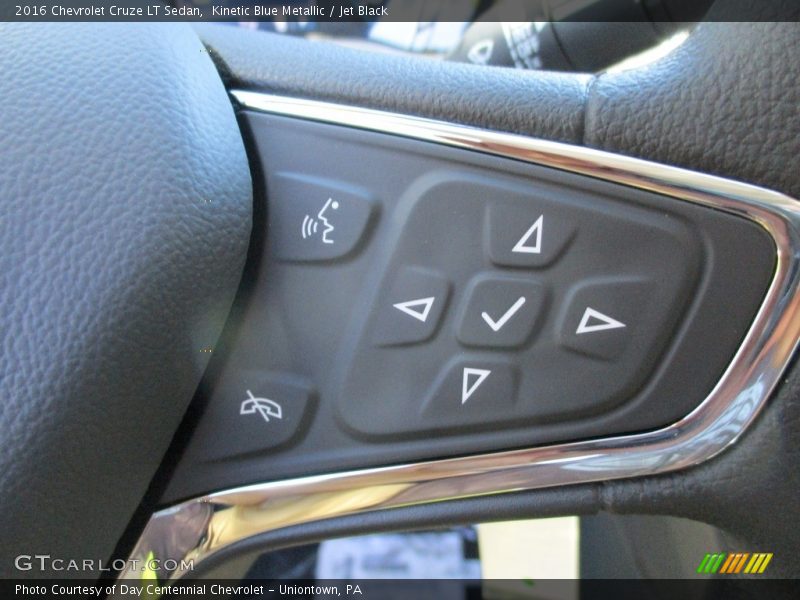 Kinetic Blue Metallic / Jet Black 2016 Chevrolet Cruze LT Sedan
