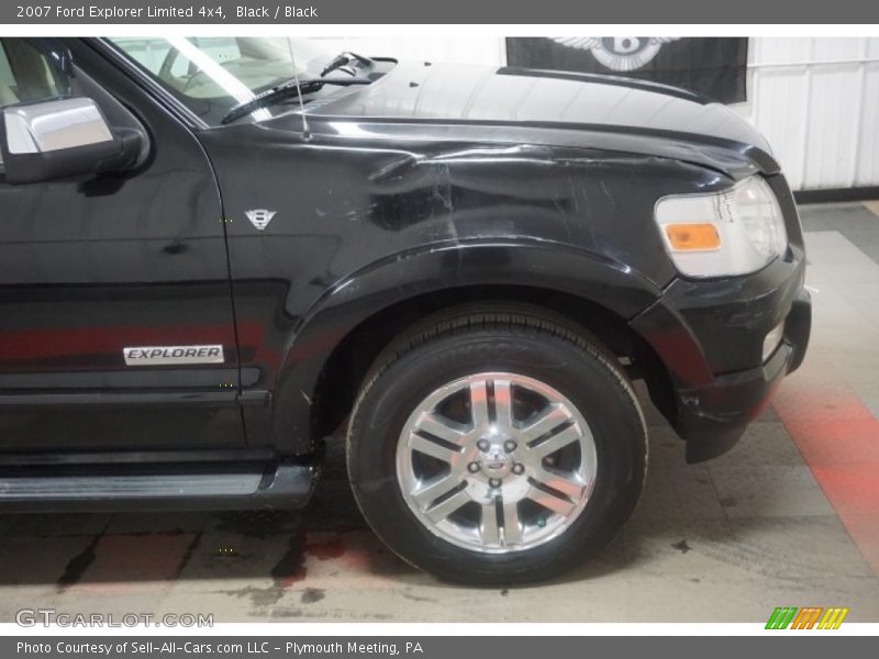 Black / Black 2007 Ford Explorer Limited 4x4