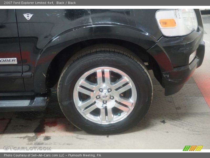 Black / Black 2007 Ford Explorer Limited 4x4
