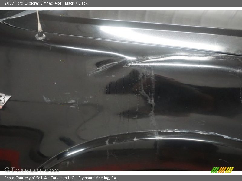 Black / Black 2007 Ford Explorer Limited 4x4