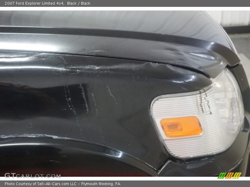 Black / Black 2007 Ford Explorer Limited 4x4
