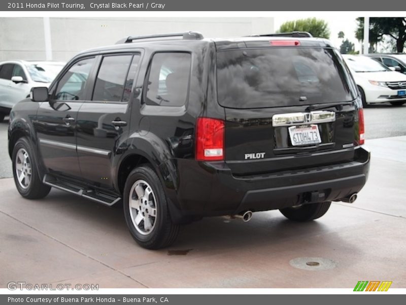 Crystal Black Pearl / Gray 2011 Honda Pilot Touring