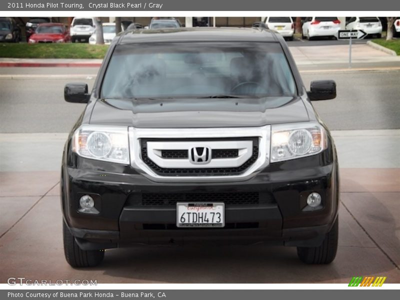 Crystal Black Pearl / Gray 2011 Honda Pilot Touring