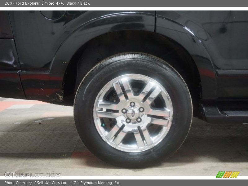 Black / Black 2007 Ford Explorer Limited 4x4
