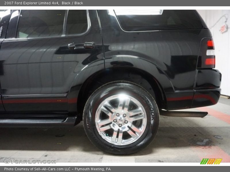 Black / Black 2007 Ford Explorer Limited 4x4