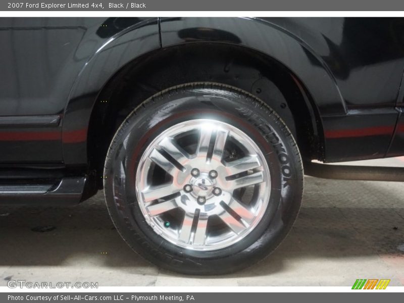 Black / Black 2007 Ford Explorer Limited 4x4