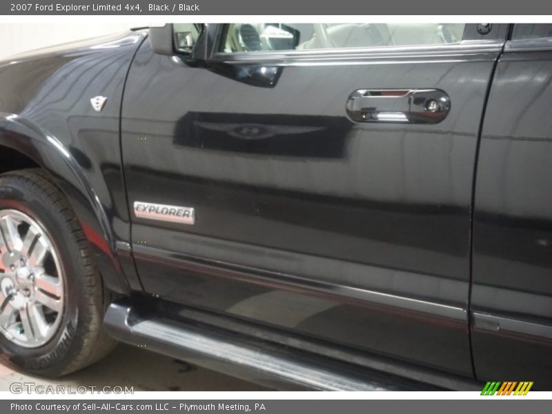Black / Black 2007 Ford Explorer Limited 4x4