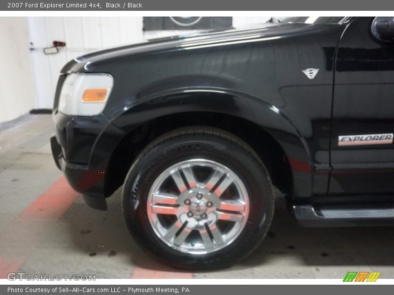 Black / Black 2007 Ford Explorer Limited 4x4