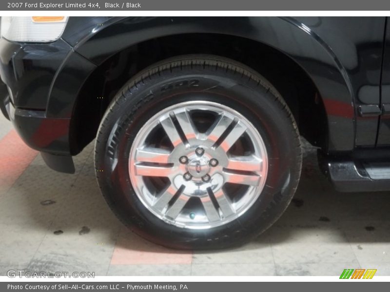 Black / Black 2007 Ford Explorer Limited 4x4