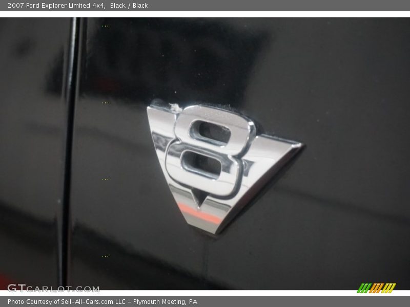 Black / Black 2007 Ford Explorer Limited 4x4