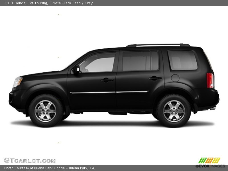 Crystal Black Pearl / Gray 2011 Honda Pilot Touring